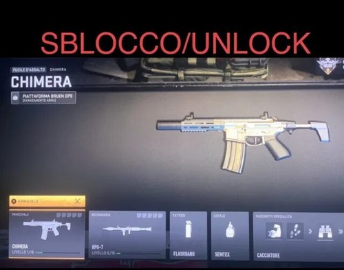 Sblocco chimera dmz warzone - chimera,