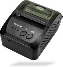 Stampante Termica Wireless Bluetooth per Ricevute, 2 Pollici 58 Mm Mini USB POS 