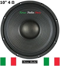 Kores Audio KS-104 Woofer Ricambio UNIVERSALE 10" Pollici 25/26 Cm 4 Ohm 300W