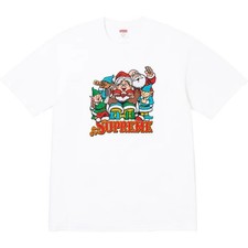 T-shirt Supreme Naughty bianca