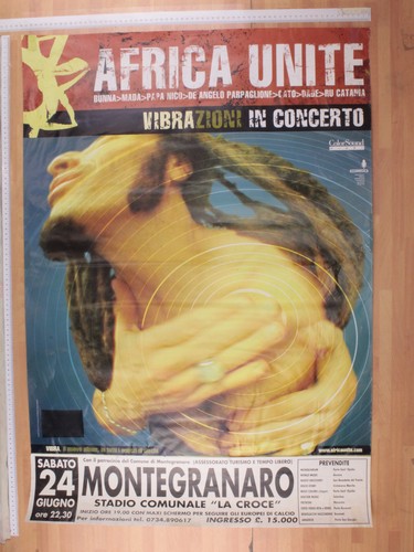 Poster concerto africa - concerto, unite