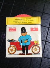 ASSICURAZIONI SCHIARI DISCO ORARIO PUBBLICITARIO ORIGINALE D’EPOCA TORINO 