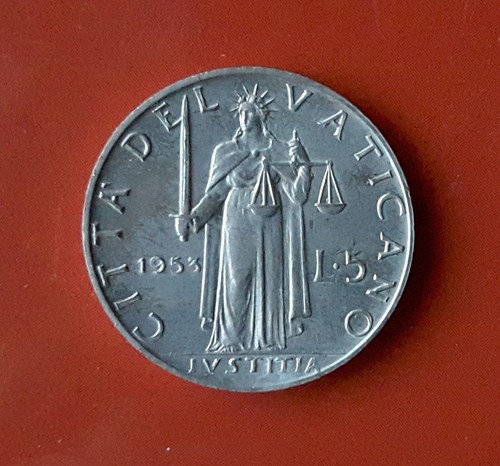 Lire 1953 vaticano rn023 - 1953,