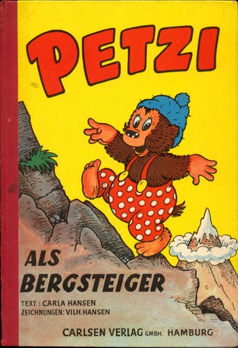 Petzi als bergsteiger - petzi,