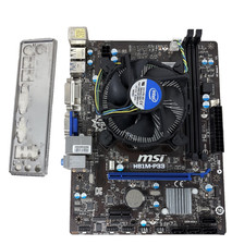 SCHEDA MADRE MSI H81M-P33 SOCKET 1150 + CPU i5-4460T 1.90GHz MILITARY CLASS 4