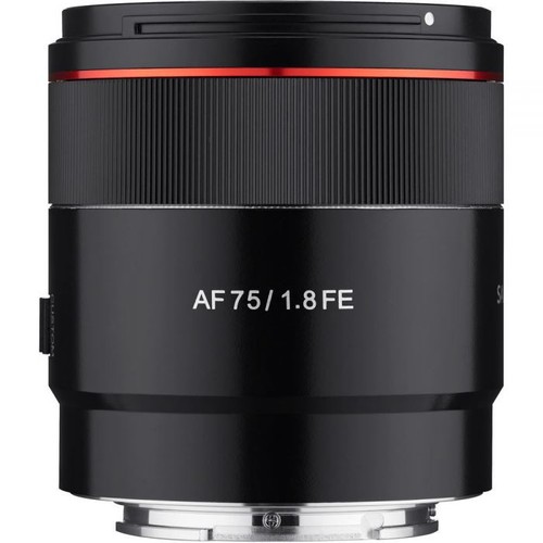 Samyang 75mm 8 obiettivo - samyang, af