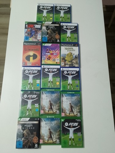 Lotto x17 giochi xbox ps2 - x17, ps5