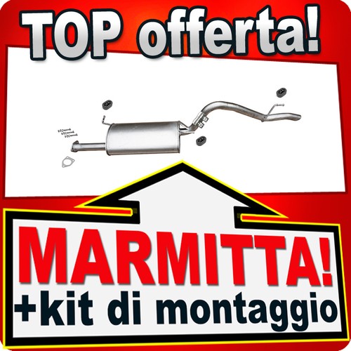 Silenziatore posteriore per - posteriore,