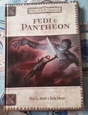 ? MANUALE FEDI E PANTHEON  ITALIANO 3.5 x giocatore D&D del DUNGEONS  ITA D20