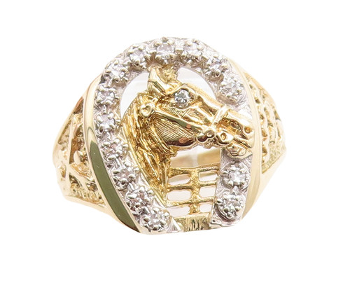 Anello fascia portafortuna oro - anello,