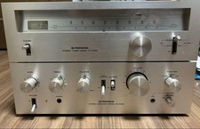 Pioneer SA-4400 Amplificatore + Set Sintonizzatore TX-4400 - Vintage Silver Face - Testato Funzionante