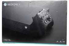 Microsoft Xbox One X Black 1TB Video Gaming Console w/ Wireless Controller NEW!