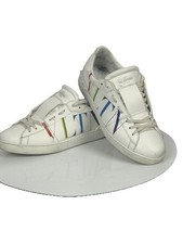 Valentino Garavani Sneakers Uomo in Pelle Bianco Tg 41.5