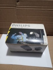 CORDLESS PHILIPS VIDEO LIGHT SBC 5331 CON 2 LAMPADE ALOGENE V 20-40 W VINTAGE