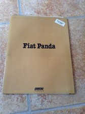 FIAT PANDA 45 CARTELLA DEPLIANT PRESS RELEASE CON FOTO E DATI TECNICI TEDESCO