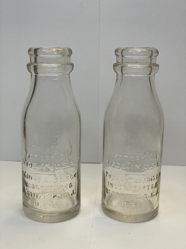Bottiglie vetro olio - (2),