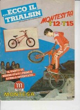 advertising Pubblicità BICI TRIALMONTESA  T12-T15 1984 -BICICLETTE TRIAL EPOCA