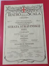 SERATA STRAVINSKIJ - LOCANDINA
