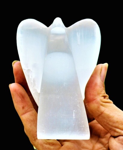 Angelo cristallo selenite - in,
