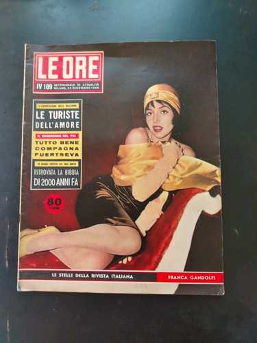 Ore 189 anno 1956 - ore,