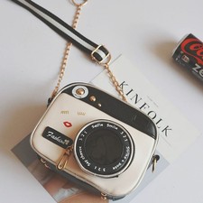  Women Camera Bag Borsa Forma Di Macchina Fotografica Donna Vintage