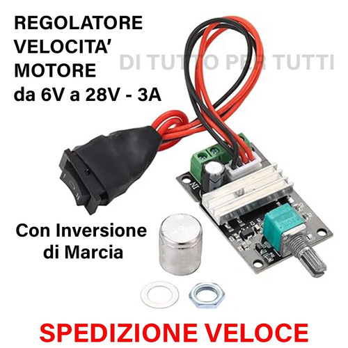 Regolatore velocità motore - regolatore,