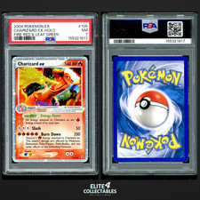 Charizard  EX 105/112  - PSA 7