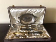 Set da scrivania antico fine '800/primi '900 in Argento 800