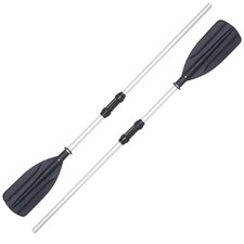 Bestway set 2 remi in alluminio coppia pagaia per canoa kayak canotto 62064
