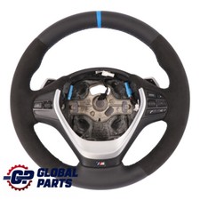 Volante BMW F20 F30 F32 M Sport NUOVO in pelle nera Alcantara Cambio al volante