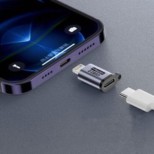 Adattatore da Type C femmina a 8 Pin Maschio connettore Per iPhone 14 13 12 11 8