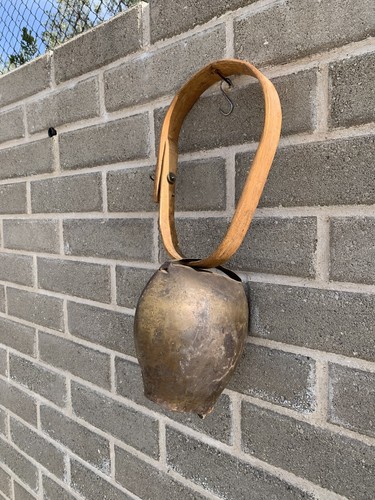 Campanaccio antico con - , collare