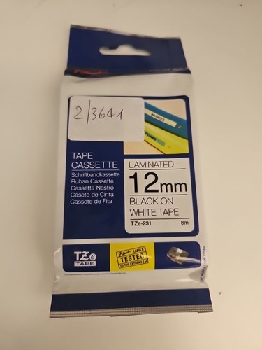 Brother tze 231 tze231 12mm - brother, tze-231