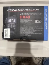 Standard Horizon HX40 radio
