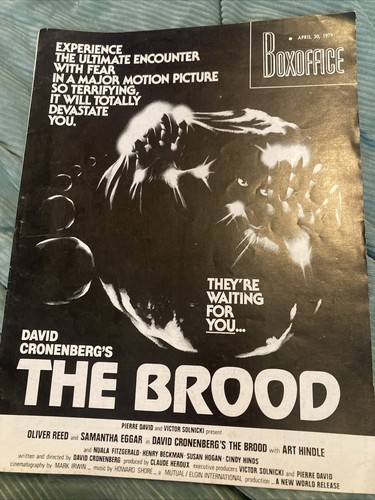 Box office magazine cronenberg - box,