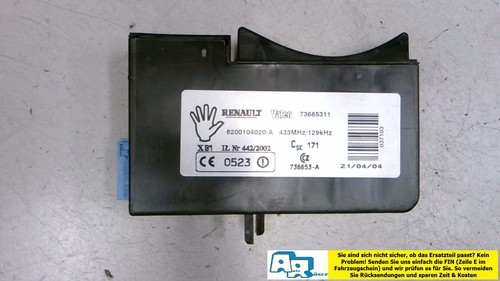 Renault espace kartenleser - renault,