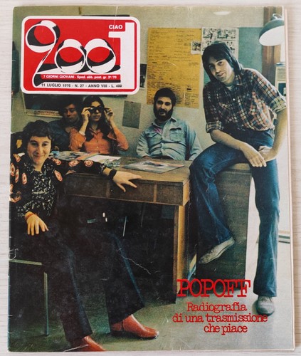 Ciao 2001 1976 - 1976, popoff