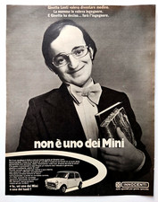 Pubblicita' Mini Innocenti Auto #1 Vintage Advertising Werbung 1973 (R4)