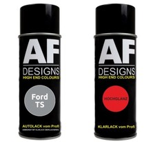 Autolack Spraydose Set Ford TS Prato Bernesse Metallic Basislack Klarlack Sprühd