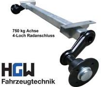 Asse 750 kg per rimorchio -