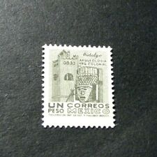 Messico Francobollo Scott# 950 Convento e Testa Intagliata 1964 MNH Foto Stock (nota)H67