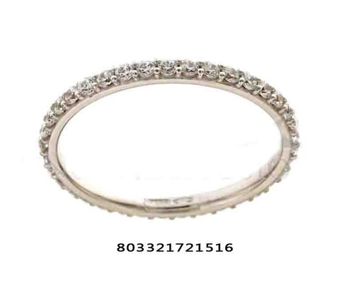 Anello fedina eternity oro - anello,