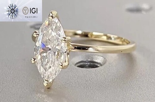 Anello diamante coltivato - anello,