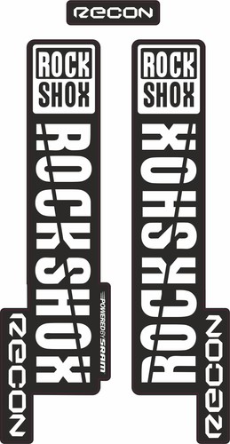 Adesivi forcella rock shox - adesivi,