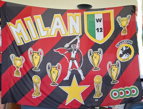 Bandiera del milan - bandiera,