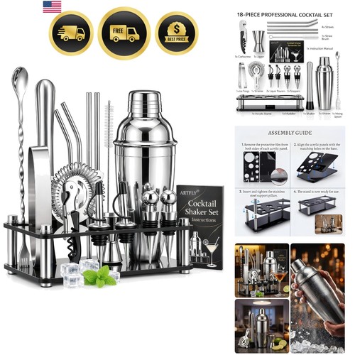 Set shaker cocktail kit - shaker, da