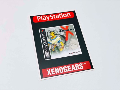 Scheda vidpro xenogears - vidpro, (ps1)