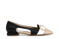 BALLERINA CON FIBBIA IN PELLE