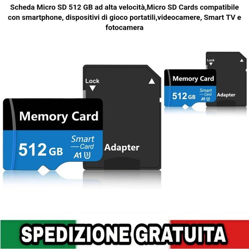 Scheda micro 512gb - micro, sd