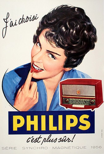 Radio philips pubblicita - philips, pubblicita'
